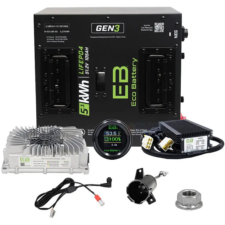 ECO Battery Lithium Golf Cart Battery Bundle
