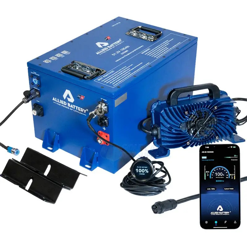 Allied RS Lithium Golf Cart Battery Bundle